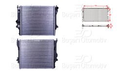 SU RADYATORU BRAZING AT 570X508X26 | JAGUAR S-TYPE 3.0. 4.2 01-08 | WISCO