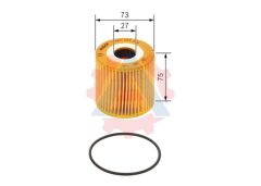 Yağ Filtresi - Nissan Almera / Navara / Primera / Pick Up / X-Trail I ; 15208AD200 ; 15208AD300 ; 15208BN31A ; OE669