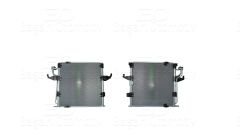 KLIMA RADYATORU 483X468X16 | BMW 3 SERISI E36 90-96 | WISCO