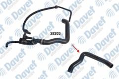 RADYATOR UST HORTUMU VOLKSWAGEN LT 28-35 II - LT 28-46 II 2.5 TDI   ####