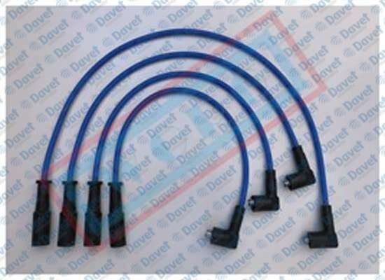 BUJI KABLOSU TAKIM MAVI SILIKON 7MM PALIO 1.2I 8V - SIENA 1.2I 98-> LPG`LI ARACLARA OZEL