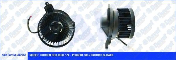 KALORIFER MOTORU PEUGEOT BERLINGO / ZX - 306 / PARTNER 12V