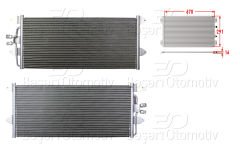 KLIMA RADYATORU 678X291X16 | VW T4 2.0 2.4D 2.5 90-03 | WISCO