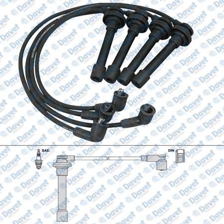 BUJI KABLOSU  HONDA CIVIC CRX - CIVIC III IV 1.5 1.6 16V 91>96 D16Z7 - ACCORD V-VI 2.0I 2.2I 2.3I