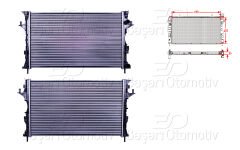 SU RADYATORU MEKANIK MT-AT 690X420X26 | RENAULT LAGUNA 2 1.6 16V 1.8 1.9 DCI 2.0 16V 01 > | AUTOLUX