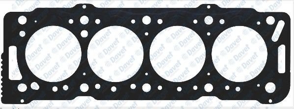 SILINDIR KAPAK CONTASI KLINGRIK PARTNER EM-BERLINGO EM-BOXER-JUMPER <-2000 P405-P205-AX-ZX XUD9 1.9D 8V 83.00MM 5 CENTIK KALINLIK:1.53MM