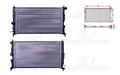 SU RADYATORU MEKANIK MT 608X377X26 | OPEL VECTRA B 1.6 95 > | AUTOLUX