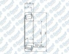 SANZIMAN RULMANI MASTER II MOVANO II EC35483NTN