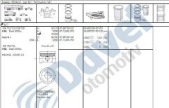 MOTOR SEGMAN 82.70MM 0.50 RENAULT LAGUNA MEGAE SCENIC 2.0 F3R