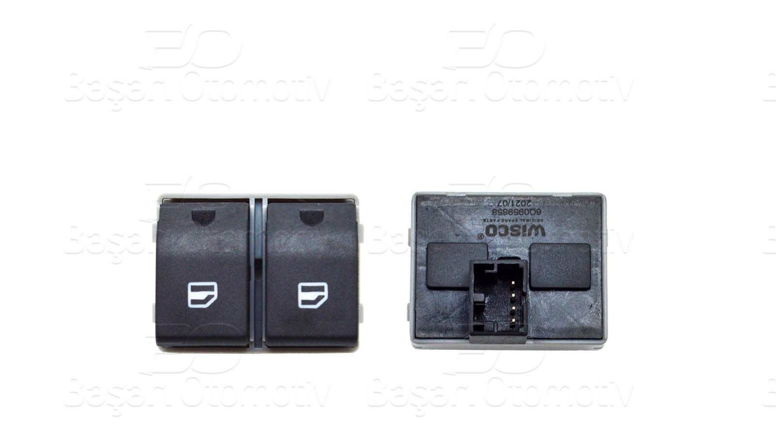 CAM ACMA DUGMESI ON  IKILI | VW POLO IBIZA CORDOBA 02-10 | WISCO