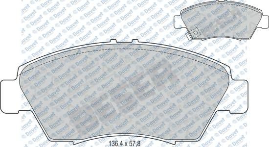 FREN BALATASI ON HONDA CIVIC 1.6 1992 - 2000 WVA 21694