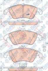 ON FREN BALATASI MERCEDES W204 C280-C280-C350-C350-C320 07>11> S204 C204 11>C218 11> X218 W212 S212 A207