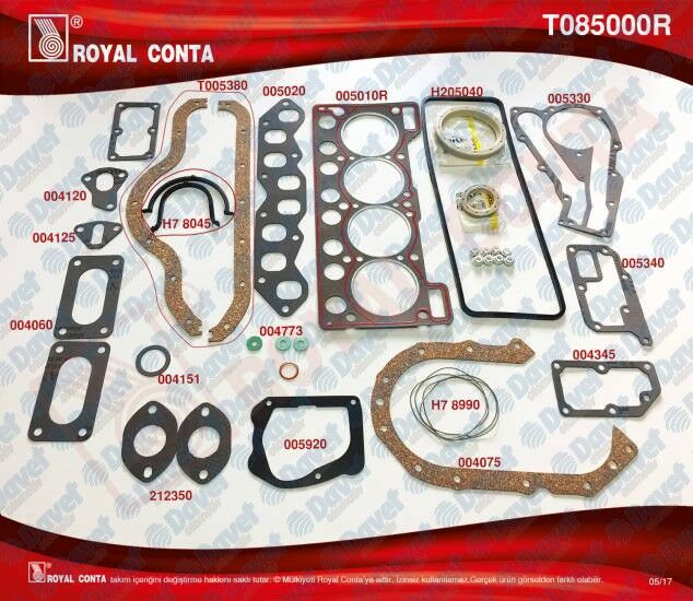 MOTOR TAKIM CONTA FULL RENAULT R9 1400