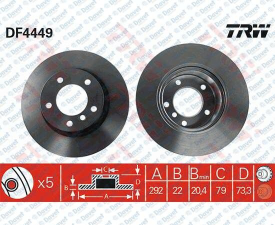 ON FREN DISKI AYNASI HAVALI BMW 1-120D-120I  04-> BMW 3-318I-318D-320I 05->