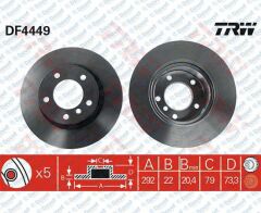 ON FREN DISKI AYNASI HAVALI BMW 1-120D-120I  04-> BMW 3-318I-318D-320I 05->