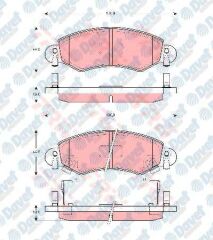 ON FREN BALATASI AGILA 1.0-1.2-1.3 CDTI 00> SUZUKI WAGON R+ 1.3 4WD 00>