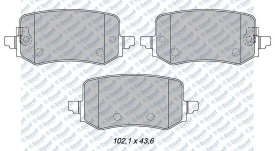 FREN BALATASI ARKA VWA 26487-26488-26489 HYUNDAI TUCSON NX4E NX4A 2020> KIA SPORTAGE V NQ5 2021>
