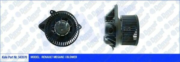 KALORIFER MOTORU RENAULT MEGANE I 98=> 12V