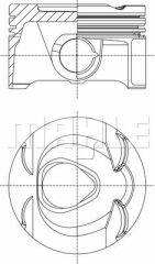 Piston |  Mercedes | MAHLE-MOTOR