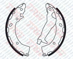 ARKA FREN BALATASI PABUC HYUNDAI I10 11> I20 1.1CRDI 1.2 1.4 CRDI 1.6 CRDI 08> KIA RIO 1.2 1.4  203X32