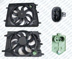 FAN MOTORU SU+KLIMA TEKLI FAN EGEA 1.4 BENZINLI 16V 95 PS