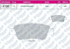 FREN BALATASI ARKA WVA 24635 HONDA CR-V III 2.0 I-VTEC 2.2I CTDI  01/2007->   ####
