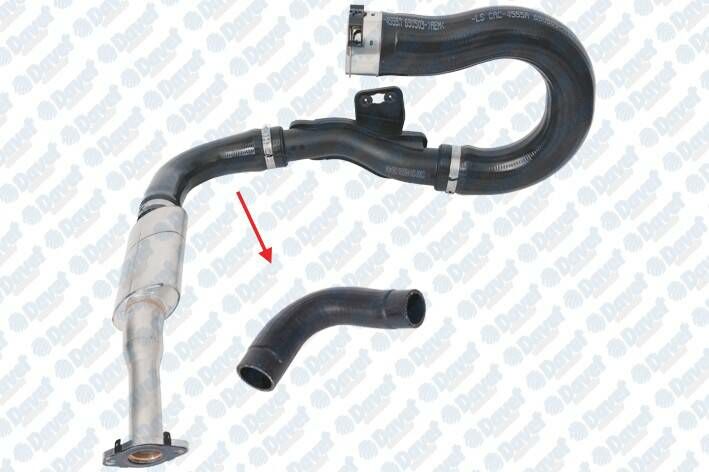 TURBO HORTUMU CHEVROLET AVEO 1.3D LSF-LDV PLASTIK PARCA HARIC   ####