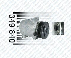 KLIMA KOMPRESORU RENAULT MASTER II / MEGANE I / SCENIC I / TRAFIC II - NISSAN INTERSTAR / PRIMASTAR - OPEL MOVANO / VIVARO A [6PK - V KAYIS KASNAGI] [120MM]   ####