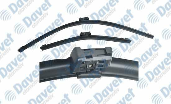 SILECEK SUPURGESI 650MM+400MM MUZ TIP BANANA TEFLONLU SEAT LEON III  >IBIZA V > BMW X1 > OPEL CROSSLAND X