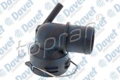 TERMOSTAT YUVASI FLANSI CADDY III-GOLF V-JETTA-PASSAT-LEON-OCTAVIA-A3 04-10 1.9TDI 2.0TDI BLS-BXJ