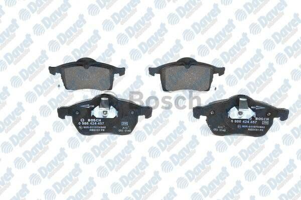 FREN BALATASI ON VWA 23057 OPEL ASTRA G 09/98-02/04 ASTRA H  03/04- ZAFIRA F75_10/99-