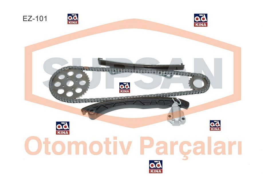 ZİNCİR SETİ EZ101 ALBEA 1.3 CDTI DOBLO CORSA-C ASTRA-H Z13DT (6 PARÇA)