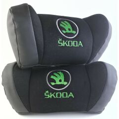 BYD LÜX BOYUN YASTIĞI 2Lİ SKODA SİYAH |  | BOYUN YASTIKLARI