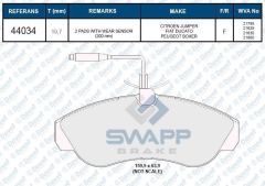 FREN BALATASI ON FISLI WVA 21800 DUCATO BOXER JUMPER 1800KG 94-02