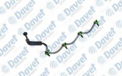 ENJEKTOR BORUSU YAKIT HORTUMU PARTNER - PARTNER TEPEE - P1007 - P207 - CITROEN BERLINGO - C2 - C3 II 1.6 HDI 75 HP