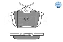 Fren Balatası Arka   ForFour Smart 2004-06