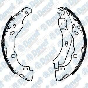 ARKA FREN BALATASI PABUCLU 203X38MM LOGAN 1.4.1.6 04-