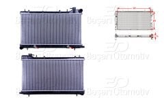SU RADYATORU BRAZING AT 340X689X16 | SUBARU IMPREZA 98-00. FORESTER 98-02 | WISCO