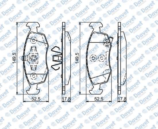 FREN BALATASI ON FIAT 500 PANDA LANCIA YPSILON 11-21