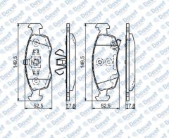 FREN BALATASI ON FIAT 500 PANDA LANCIA YPSILON 11-21