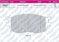 FREN BALATASI ON WVA 24317 HYUNDAI ACCENT ERA 06-