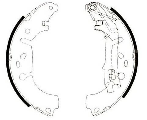 ARKA FREN BALATASI PABUCLU FIAT FIORINO 1.3JTD MULTIJET GRANDE PUNTO-LINEA 1.4 8V 07> OPEL CORSA D CITROEN NEMO PEUGEOT BIPPER 1.4HDI 362471B