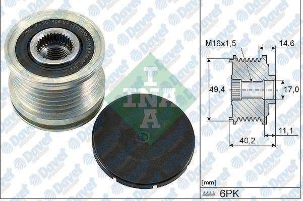 ALTERNATOR KASNAGI RULMANLI CADDY IV GOLF VII PASSAT 14>A3 12>A4 13 15IBIZA 08 10LEON 13>OCTAVIA AMAROK CRAFTER 2.0TDI T5 T6 2.0 TDI CAGA-CDCA-CLHA-CLHB