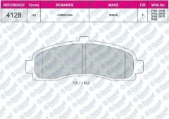 FREN BALATASI ON WVA 21626 NISSAN MICRA II 92-02   ####