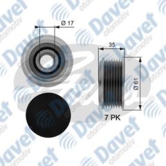 ALTERNATOR KASNAGI FORD TRANSIT 2.4 TD 00-> 06->