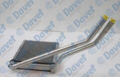 KALORIFER RADYATORU TOYOTA YARIS 1.0/1.3/1.33VVT-I 14D-4D 05<13/URBAN 1.33 1.4D-4D 09<16 BORULU-APARATLI [BRAZING] [144X196.5X26]