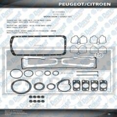 MOTOR TAKIM CONTA  ALT/UST FULL  KECELI-SUBAP LASTIKLI XSARA-P306-P406-XANTIA-ZX-P405-P806-ZX-EVA