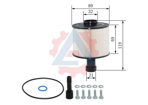 Yakıt Filitresi PE 815/7 DOKKER-LODY-LOGAN II-CAPTUR-SANDERO II-CLIO IV 1,5DCI 12-> - PE 815/7