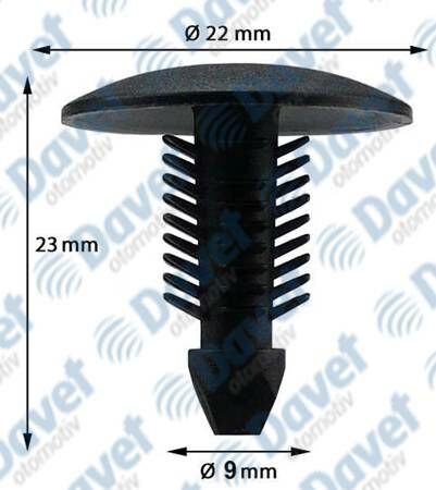 DOSEME KAPLAMA KLIPSI DUCATO - IVECO