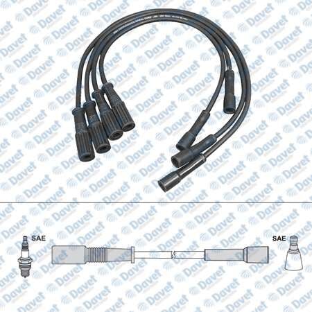 BUJI KABLOSU  FIAT UNO 60S 8V 85>